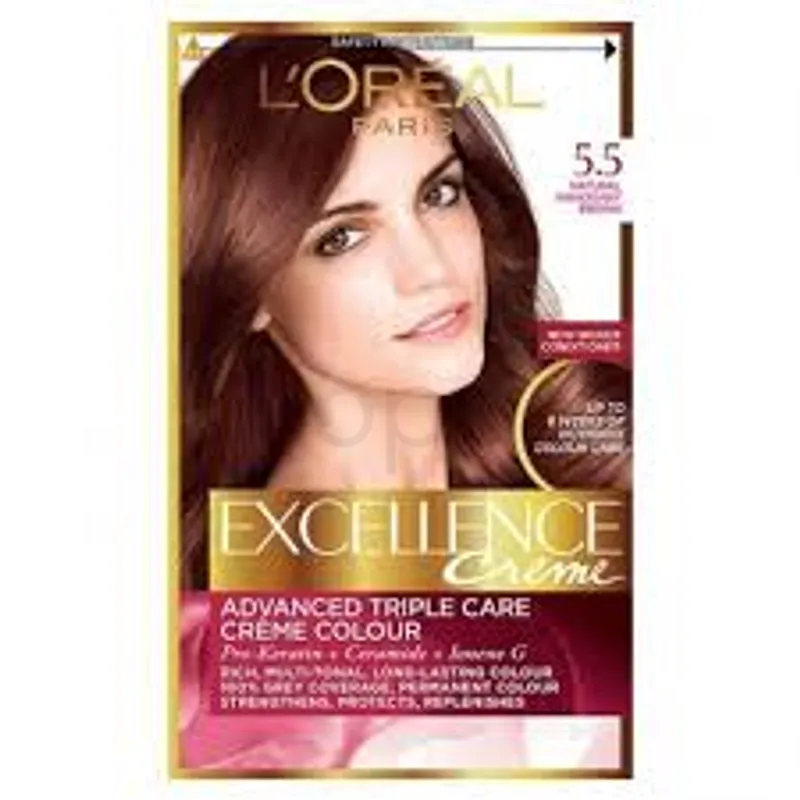 L'OREAL PARIS EXCELLENCE CREME COLORATION CHEVEUX NUMERO 5.5