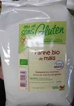 MA VIE SANS GLUTEN FARINE BIO DE MAIS 500G