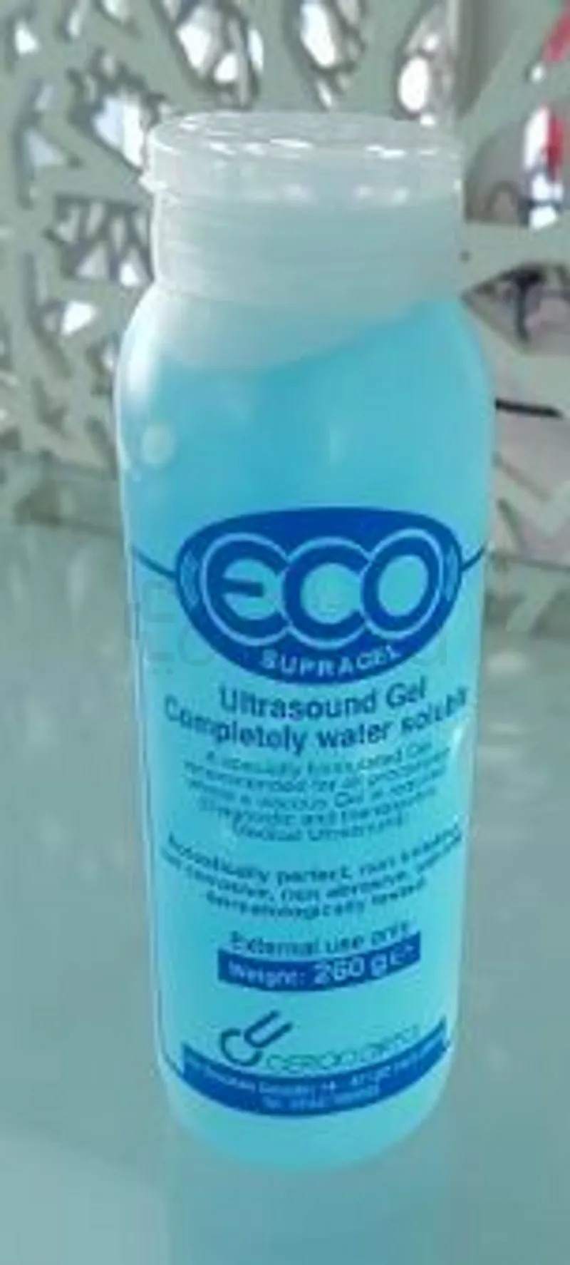 ECO SUPRAGEL ULTRASOUND GEL COMPLETELY WATER SOLUBLE 260G