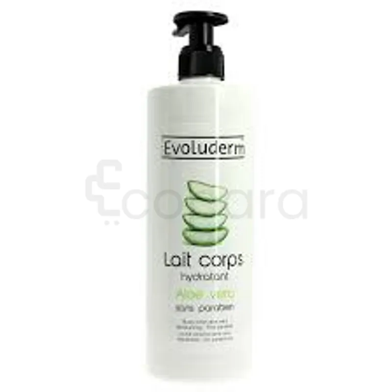 EVOLUDERM LAIT CORPS HYDRATANT ALOE VERA 500ML