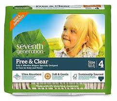 SEVENTH GENERATION COUCHES BEBE TAILLE 4 BOITE DE 27