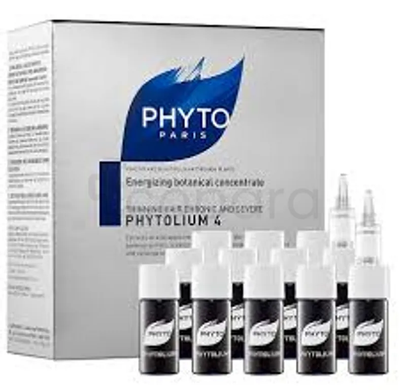PHYTO PARIS PHYTOLIUM 4 CONCENTRE VEGETAL ENERGISANT TRAITEMENT ANTI-CHUTE ABSOLU FIOLE 3.5ML BOITE DE 12