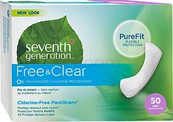 SEVENTH GENERATION CHLORINE FREE PANTILINERS PROTEGE DESSOUS BOITE DE 50