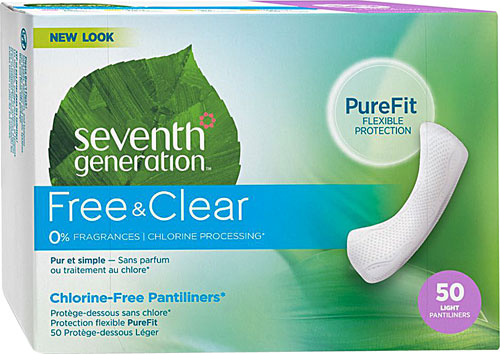 SEVENTH GENERATION CHLORINE FREE PANTILINERS PROTEGE DESSOUS BOITE DE 50