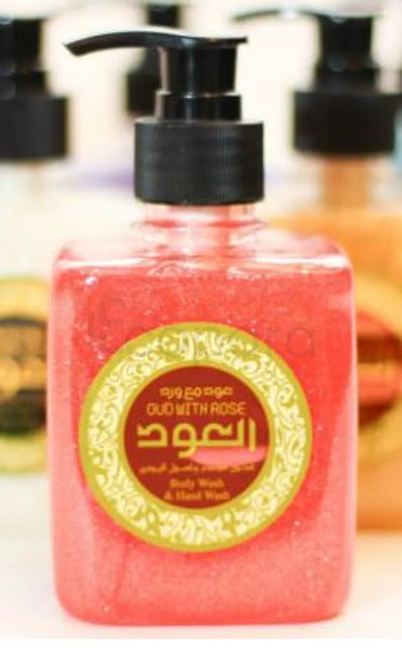 OUDLUX HUXURY ROSE OUD GEL POUR LE CORPS ET LES MAINS 500ML