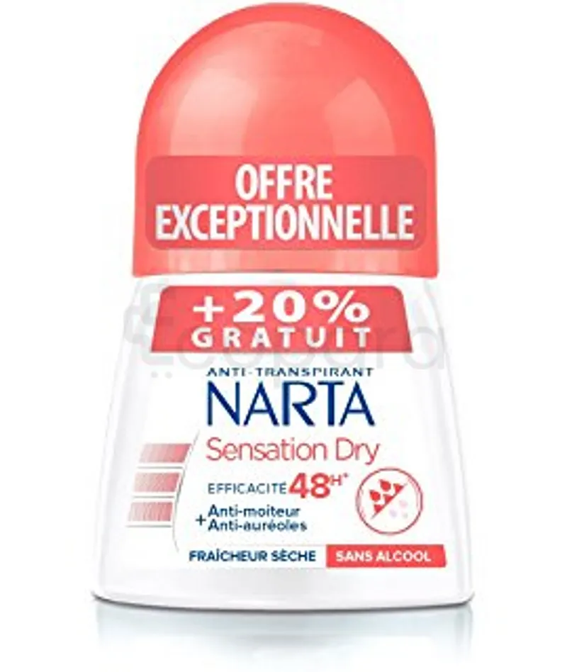 NARTA STICK DEODORANT SENSATION DRY 48H 50ML