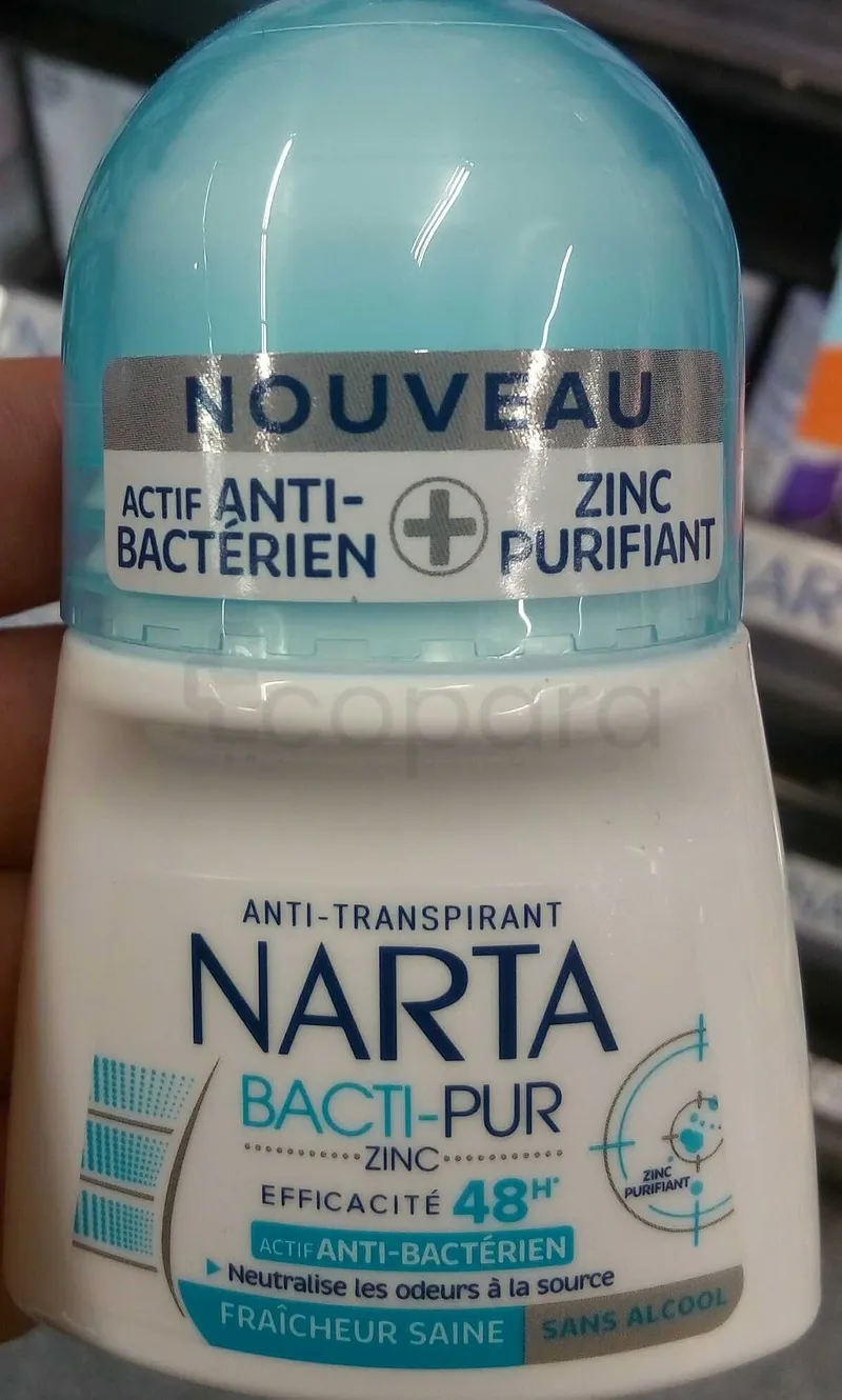 NARTA STICK DEODORANT BACTI-PUR 48H 50ML