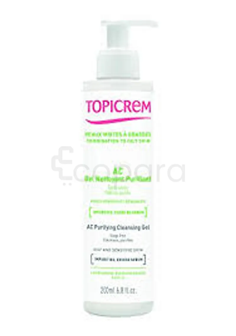 TOPICREM AC GEL NETTOYANT PURIFIANT 200ML