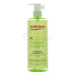TOPICREM AC GEL NETTOYANT PURIFIANT 400ML