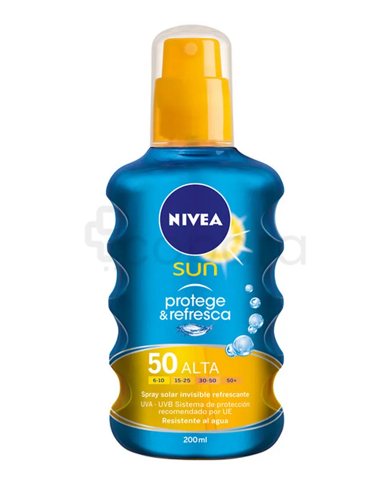 NIVEA SUN PROTEGE & REFRESCA SPRAY SOLAIRE SPF50 200ML
