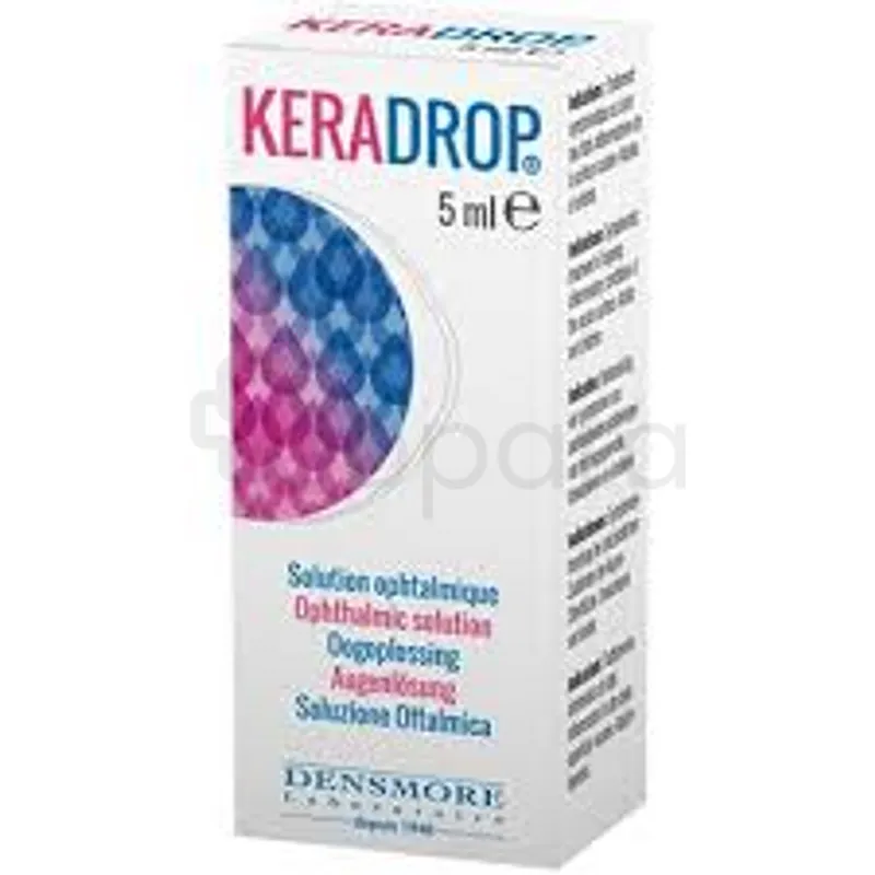 KERADROP SOLUTION OPHTALMIQUE 5ML COLLYRE