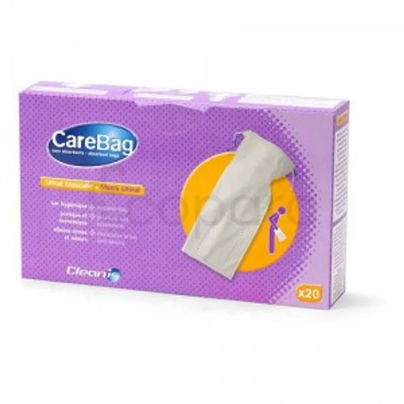 CAREBAG URINAL MASCULIN JETABLE BOITE DE 20