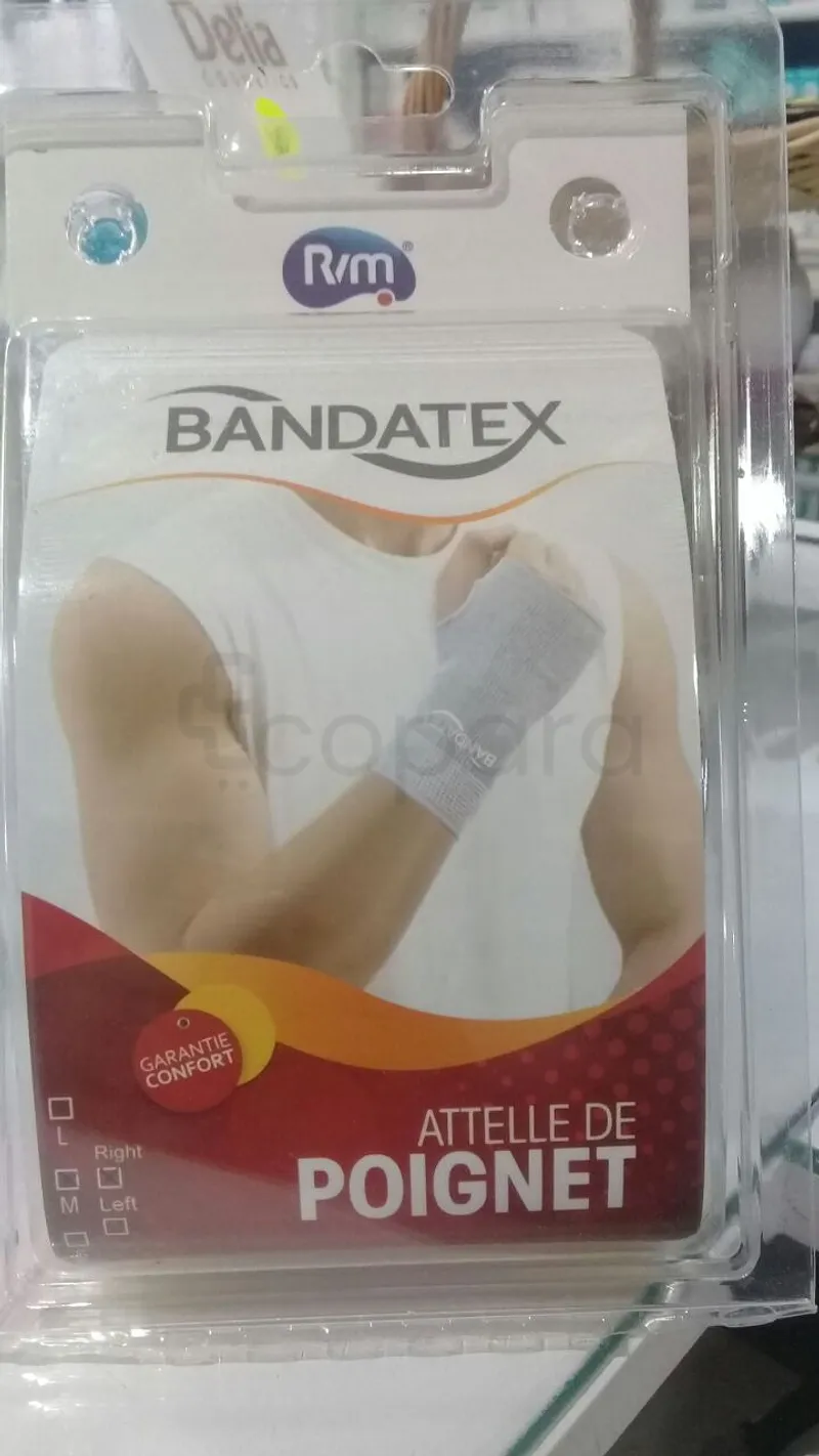 RVM BANDATEX ATTELLE DE POIGNET TAILLE M RIGHT