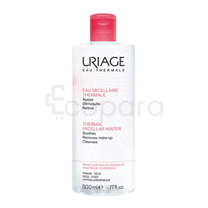 URIAGE EAU MICELLAIRE THERMALE PEAUX SUJETTES AUX ROUGEURS 500ML