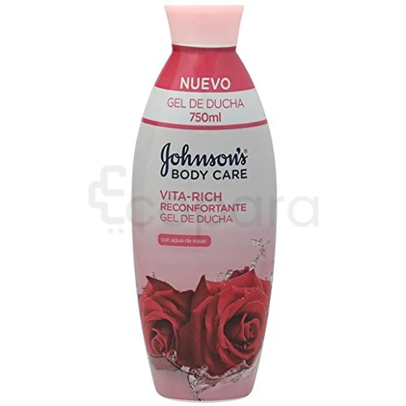 JOHNSON'S BABY BODY CARE VITA-RICH RECONFORTANTE GEL DE DOUCHE ROSES 750ML
