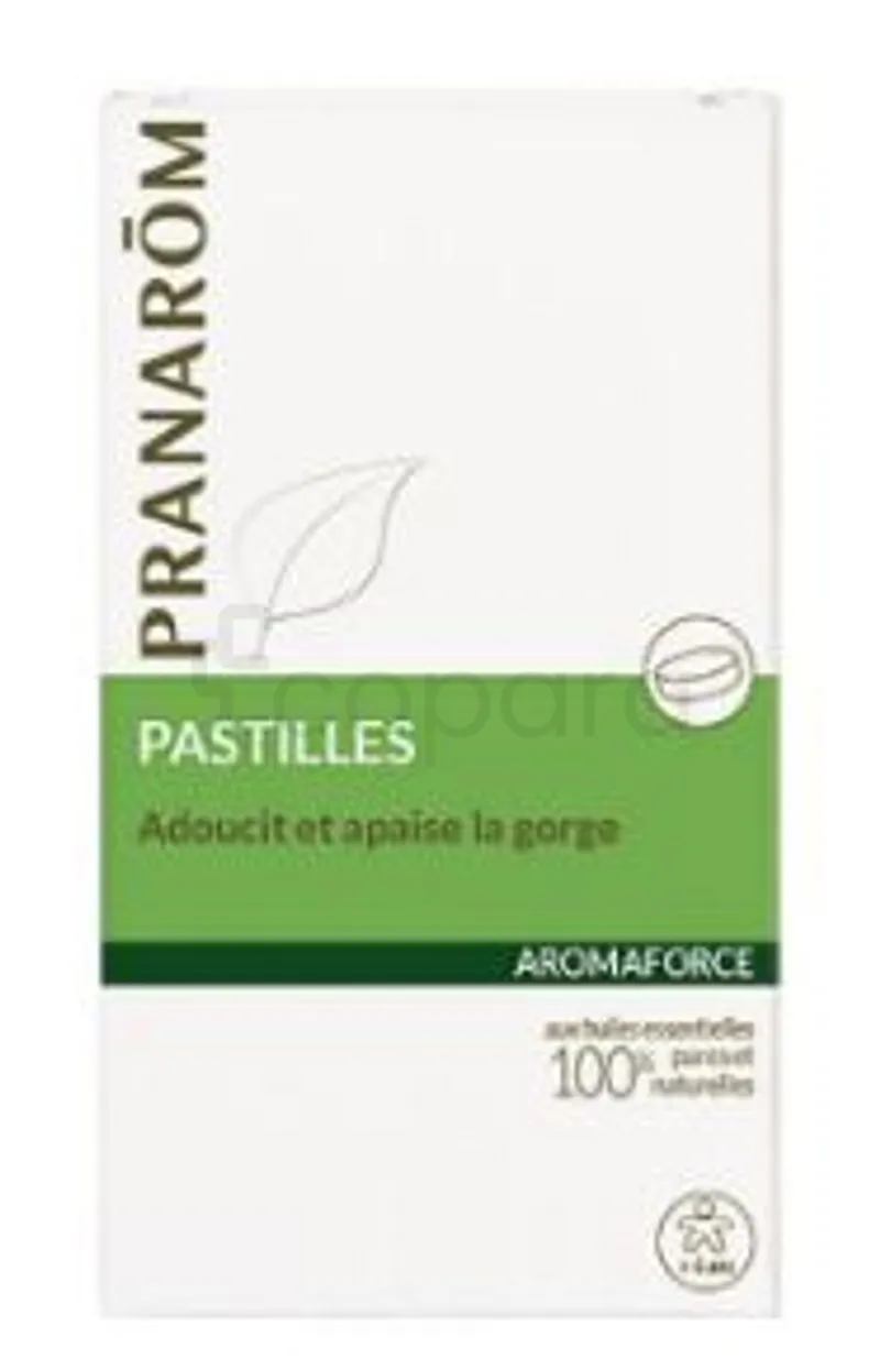 PRANAROM AROMAFORCE PASTILLES ADOUCIT ET APAISE LA GORGE BOITE DE 21