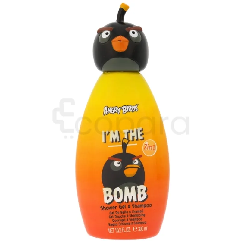 ANGRY BIRDS GEL DOUCHE ET SHAMPOOING I'M THE BOMB 300ML