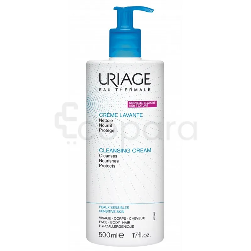 URIAGE CREME LAVANTE PEAUX SENSIBLES 500ML