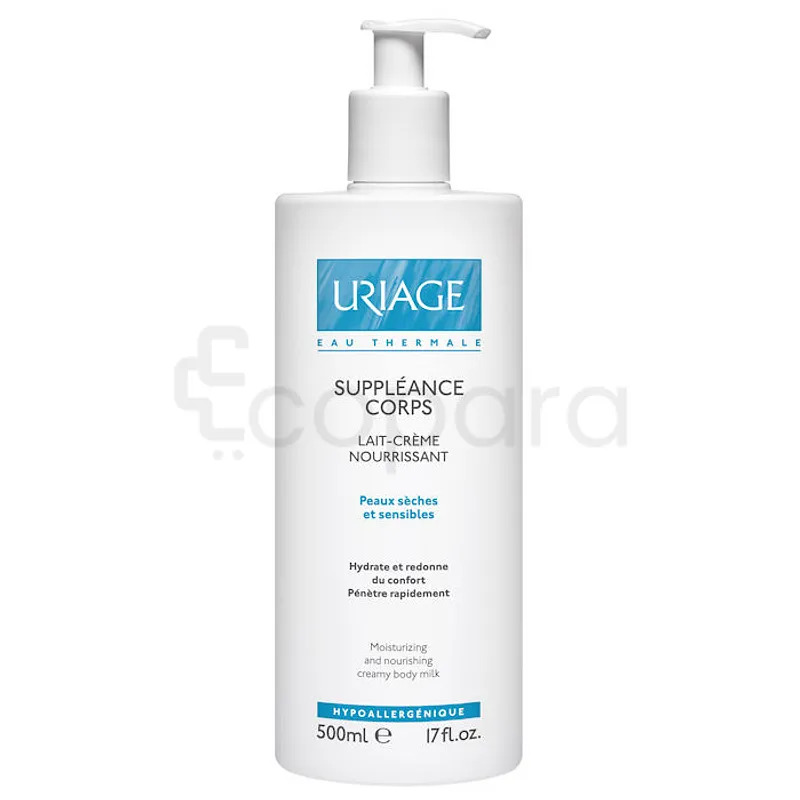 URIAGE SUPPLEANCE CORPS LAIT CREME NOURRISSANT 500ML