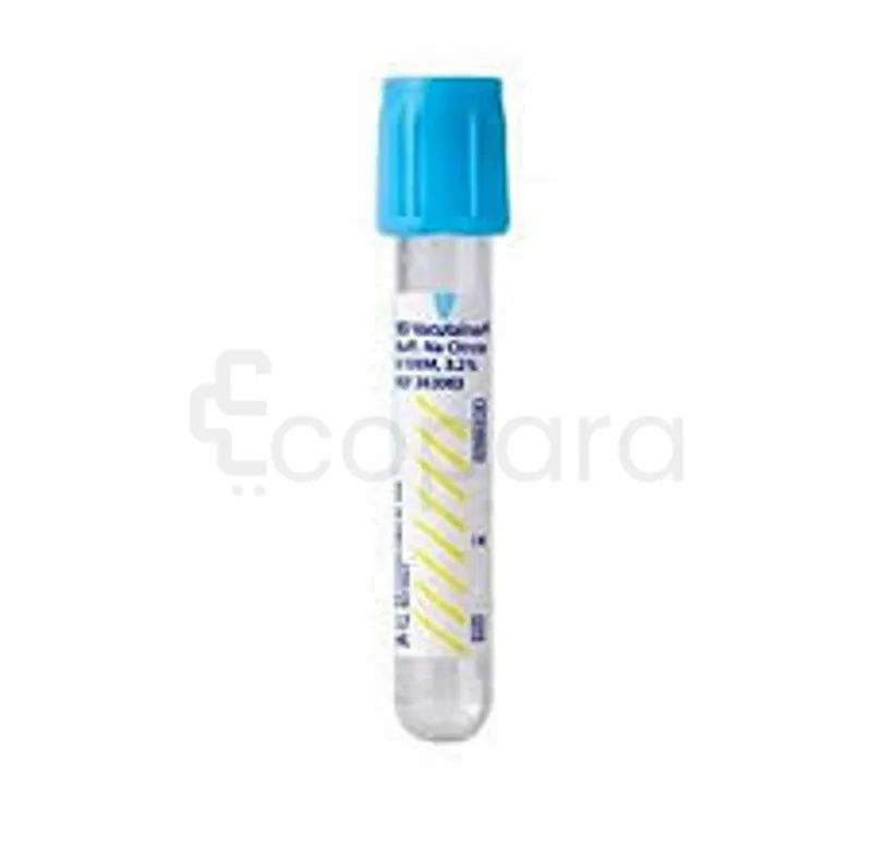 TUBE PRELEVEMENT BLEU BOITE DE 100