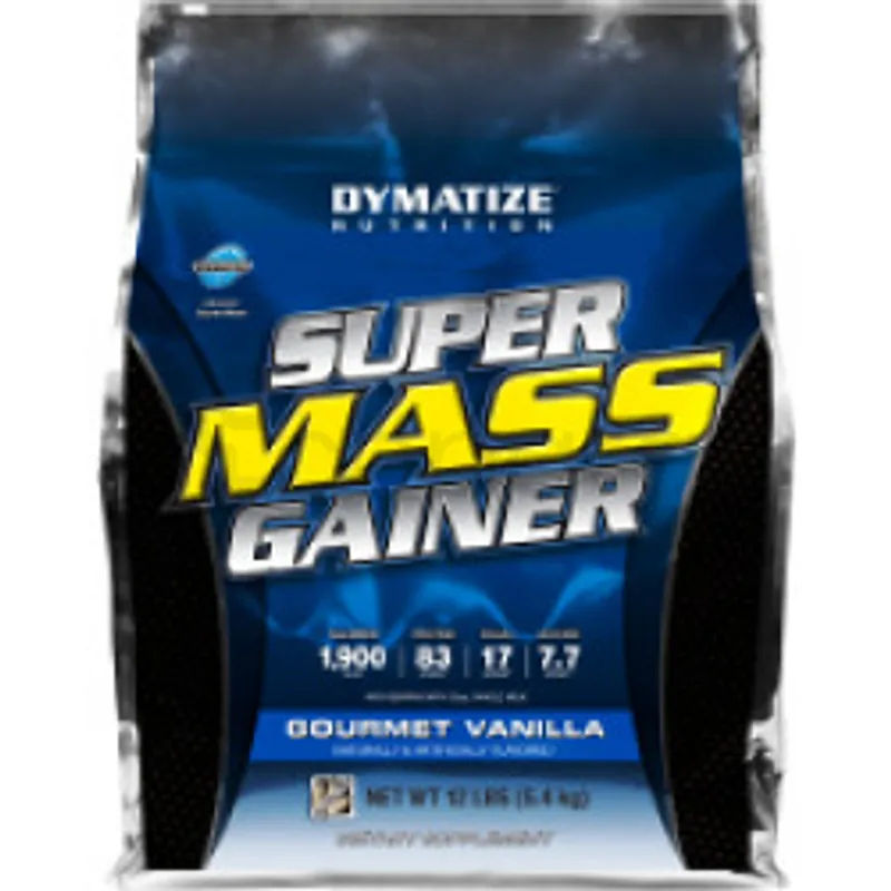 DYMATIZE SUPER MASS GAINER GOURMET VANILLA 12LBS