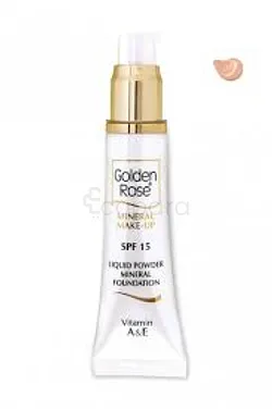 GOLDEN ROSE FOND DE TEINT POUDRE LIQUIDE MENERAL SPF15 GR 06 REFERENCE GRFTML06