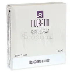NEORETIN DISCORM CONTROL PIGMENT PEEL PADS BOITE DE 6
