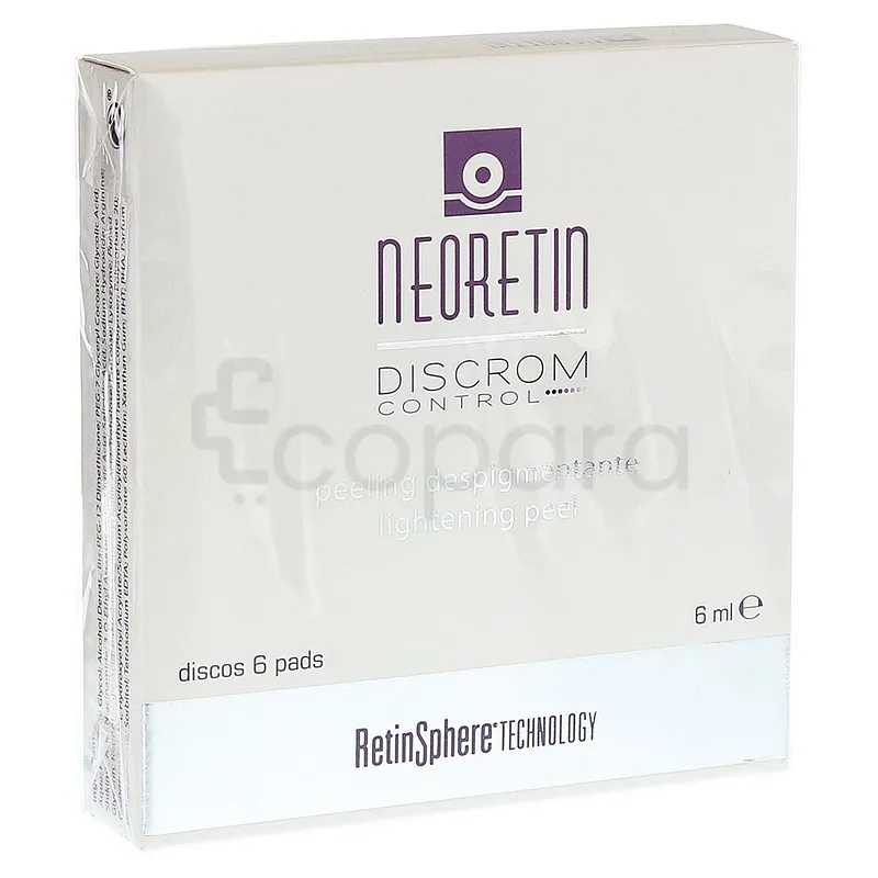 NEORETIN DISCORM CONTROL PIGMENT PEEL PADS BOITE DE 6