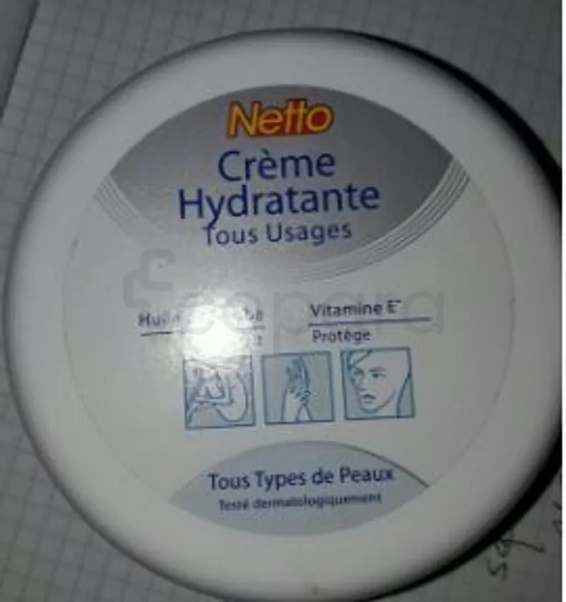 NETTO CREME HYDRATANTE TOUS USAGES 250ML