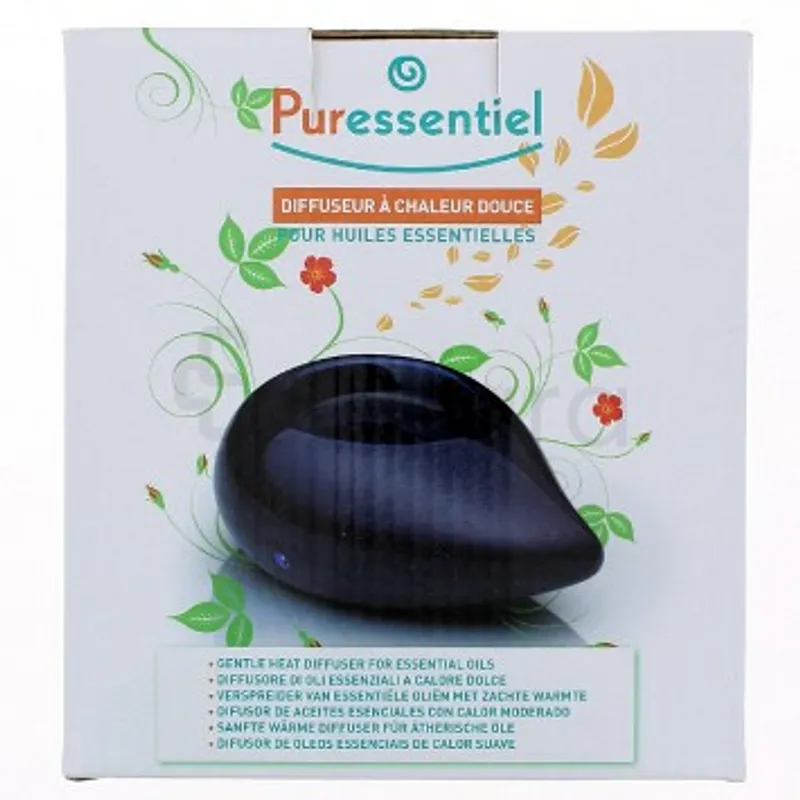 PURESSENTIEL DIFFUSEUR A CHALEUR DOUCE BLEU NUIT EN CERAMIQUE REFERENCE 9959187