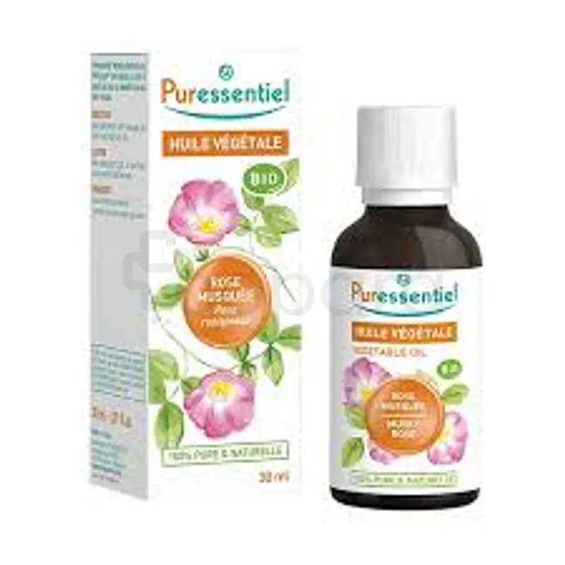 PURESSENTIEL HUILE VEGETALE ROSE MUSQUEE BIO 30ML