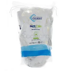 GILBERT PADS BIO RECTANGLES DE COTON BOITE DE 180