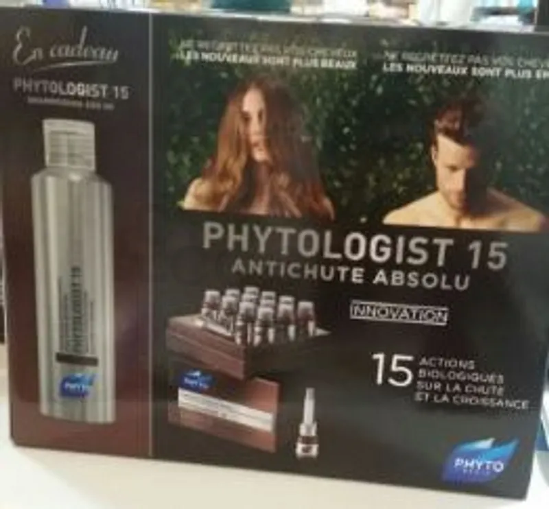 LIERAC COFFRET PHYTOLOGIST ANTI-CHUTE ABSOLU 15 SERUM + SHAMPOOING 200ML