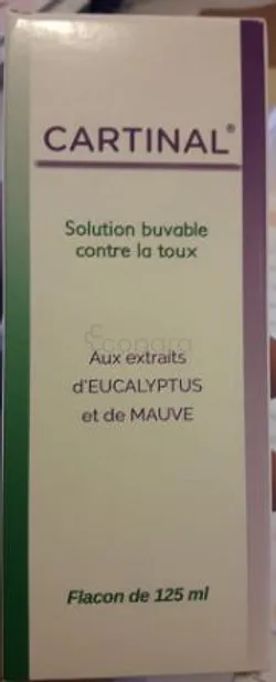 CARTINAL CONTRE LA TOUX 125ML SOLUTION BUVABLE