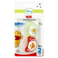 NUK SUCETTE DISNEP 2EME AGE 6-18MOIS BOITE DE 2 REFERENCE 10735549
