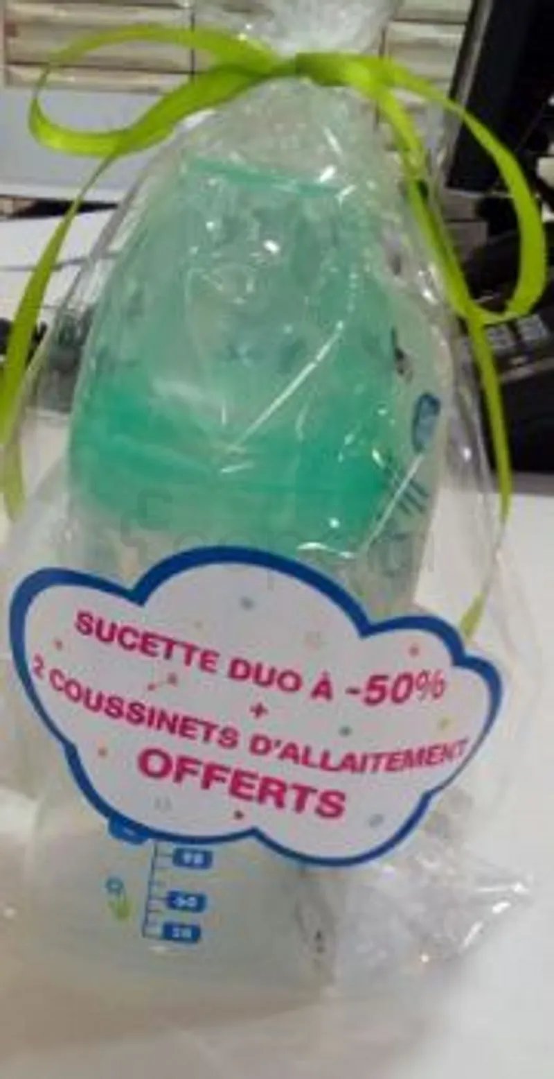 DODIE PACK BIBERON 240ML + SUCETTE DUO + 2 COUSSINETS D'ALLAITEMENT OFFERTS