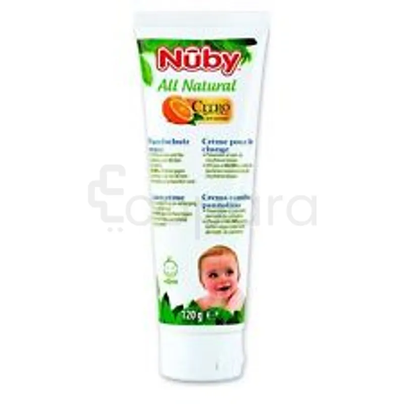 NUBY ALL NATURAL CREME POUR LE CHANGE 120G REFERENCE CG77025