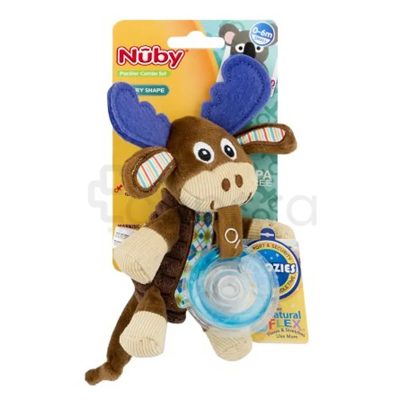 PELUCHE AVEC SUCETTE CERISE 100% SILICONE +0MOIS REFERENCE 20-ID5853