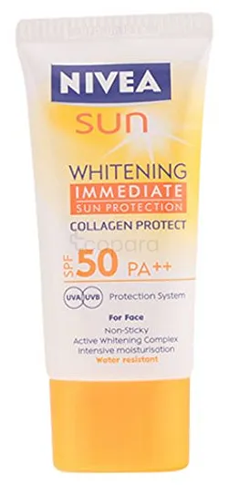 NIVEA SUN WHITENING IMMEDIATE SUN PROTECTION SPF50+ 50ML