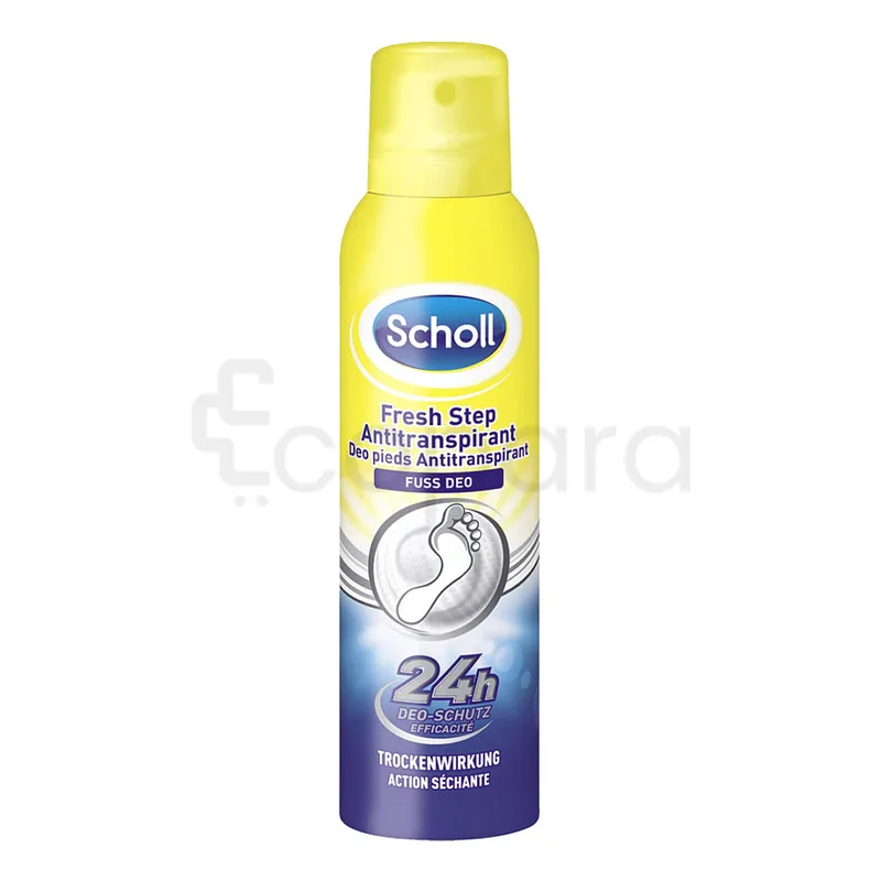 SCHOLL FRESH STEP ANTI-TRANSPIRANT POUR CHAUSSURES 150ML