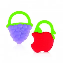 BEBEDOR ANNEAU DE DENTITION FRUIT EN SILICONE REFERENCE 513