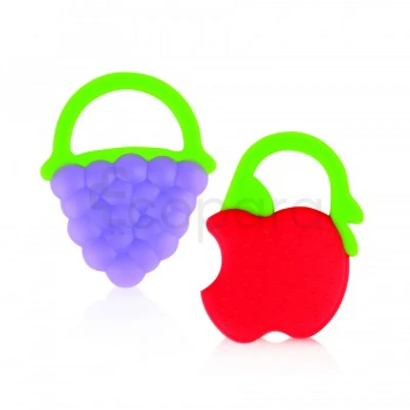 BEBEDOR ANNEAU DE DENTITION FRUIT EN SILICONE REFERENCE 513