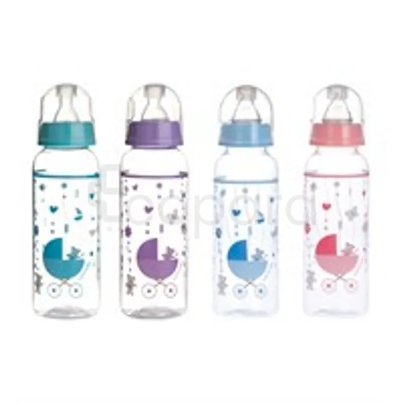 BEBEDOR BIBERON FLUX MOYEN 250ML REFERENCE 24302