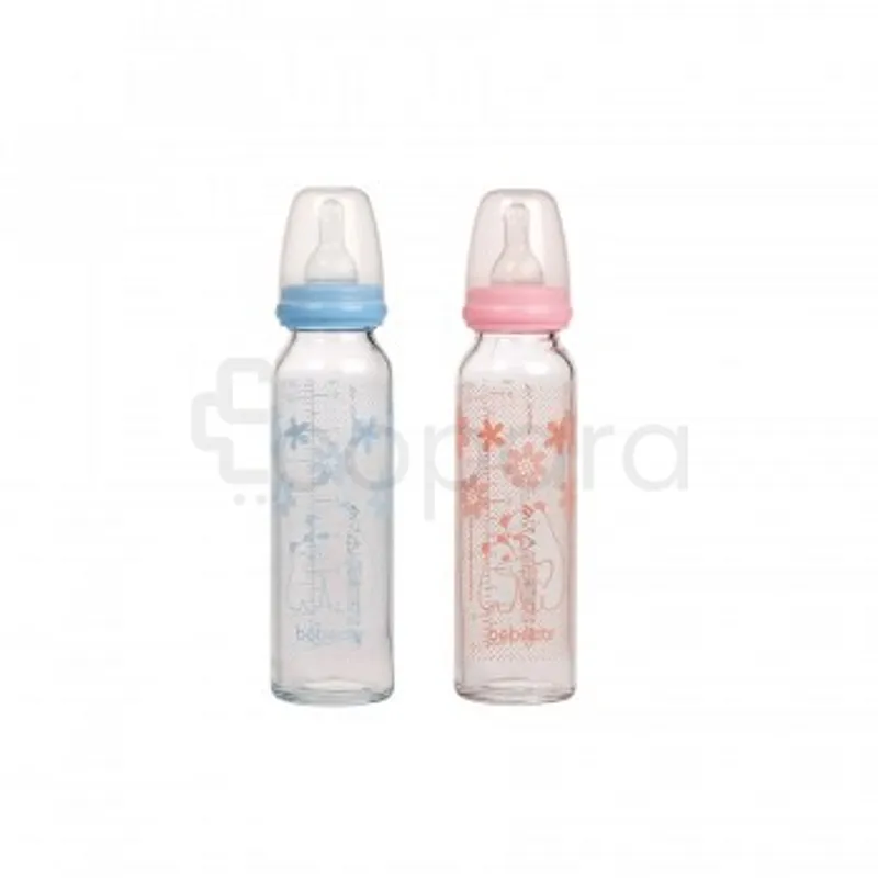 BEBEDOR BIBERON EN VERRE RESISTANT 250ML REFERENCE 41302