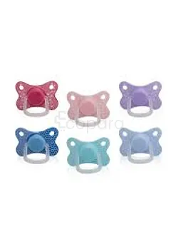 BEBEDOR SUCETTE MINI RETRO SILICONE 6-18MOIS REFERENCE 142