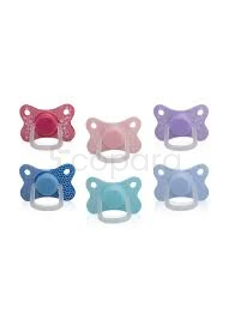 BEBEDOR SUCETTE MINI RETRO SILICONE 6-18MOIS REFERENCE 142