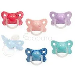 BEBEDOR SUCETTE MINI RETRO SILICONE 0-6MOIS REFERENCE 141
