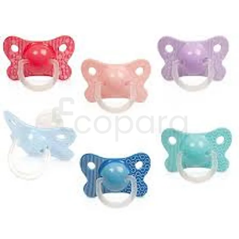 BEBEDOR SUCETTE MINI RETRO SILICONE 0-6MOIS REFERENCE 141