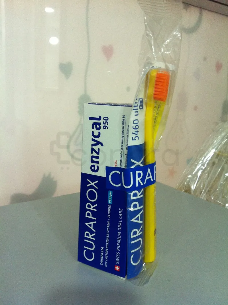 CURAPROX ENZYCAL PACK 950 75ML + BROSSE A DENTS ULTRA SOFT OFFERTE