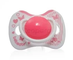 BEBEDOR SUCETTE CHERRY SLICONE 6-18MOIS REFERENCE 102